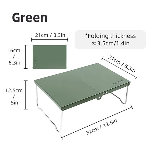 Camping Portable Foldable Table Small Coffee Tables Ultralight Outdoor Hiking Pi