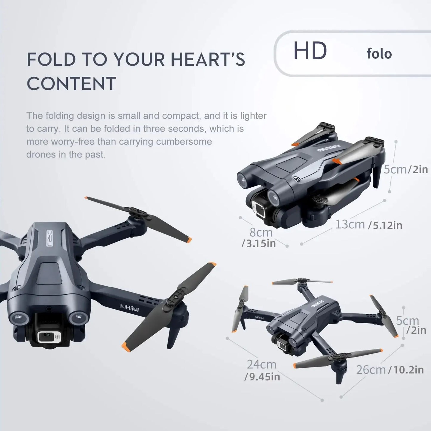 Z908 Promax Drone Professional 8K HD Dual Camera 5G WIFI Optical Flow Obstacle