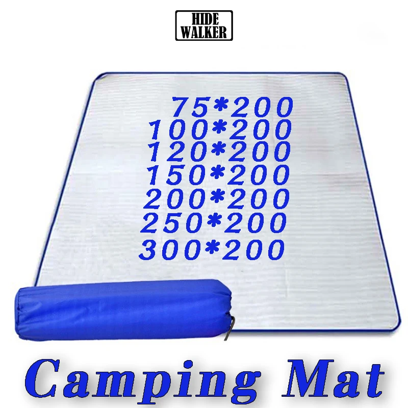 Aluminum Foil Moisture-Proof Pad Outdoor Camping Waterproof Tent Footprint Porta