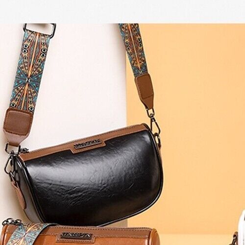 Womens Handbag Work Bag Ladies Cross Body Messenger Leather Fashion Shoulder Bag