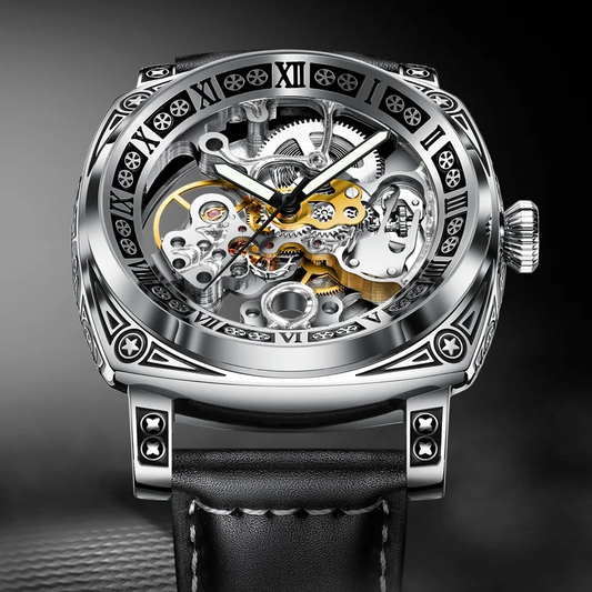 Mens Watch Luxury Fashion Business Watch Waterproof Tourbillon Mechanical Watch