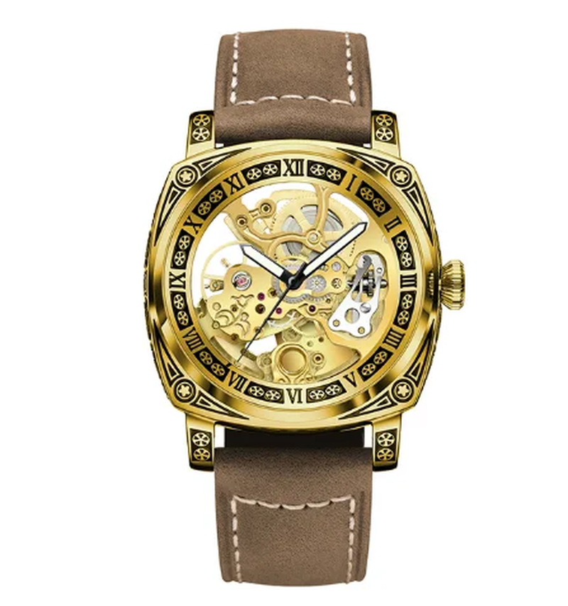 Mens Watch Luxury Fashion Business Watch Waterproof Tourbillon Mechanical Watch