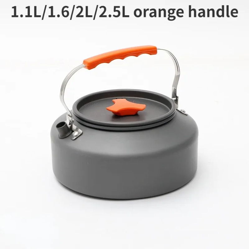 Aluminum Alloy Portable Outdoor Camping Water Kettle Picnic Cooking