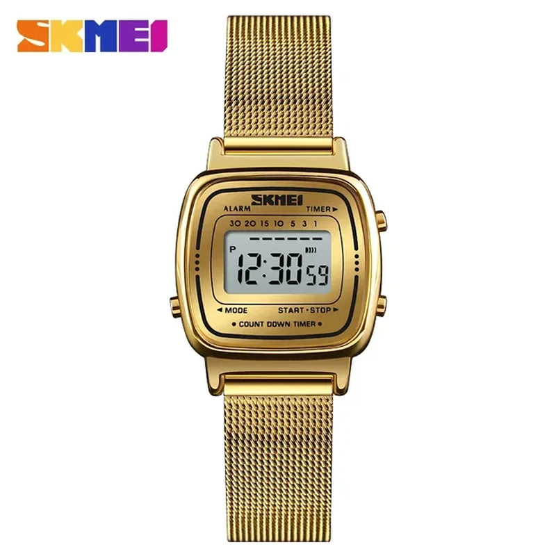 3Bar Waterproof Ladies Watches Small Dial Digital Watch Fashion Sport Watch