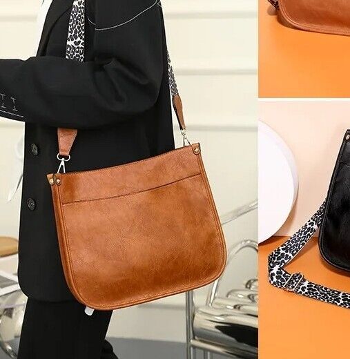 Women's Handbag Ladies Fashion Cross Body Shoulder Faux Leather Medium Work Bag