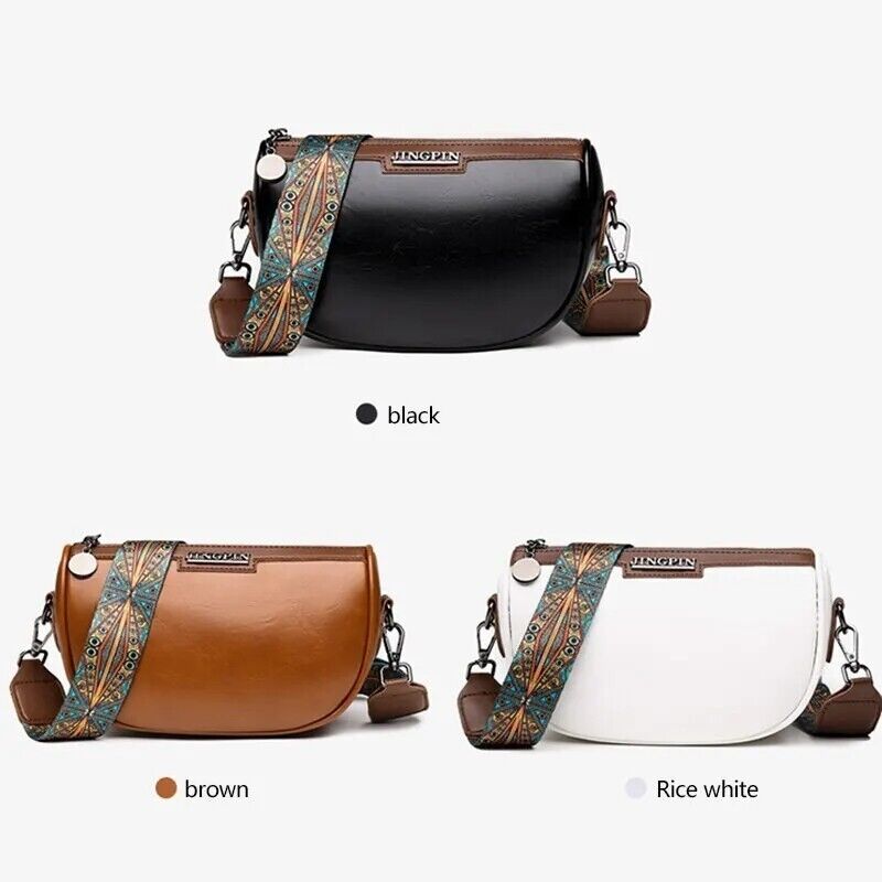 Womens Handbag Work Bag Ladies Cross Body Messenger Leather Fashion Shoulder Bag