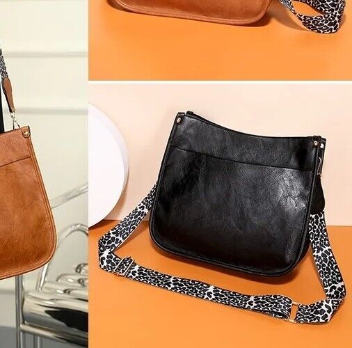 Women's Handbag Ladies Fashion Cross Body Shoulder Faux Leather Medium Work Bag