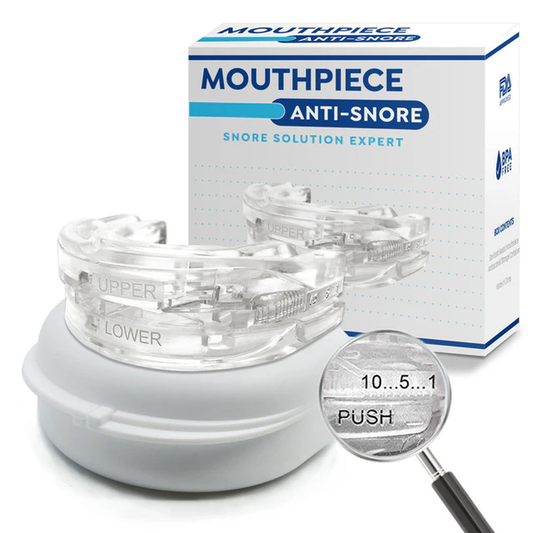 Anti-Snoring and Bruxism Mouth Guard for Improved Sleep and Snoring Relief