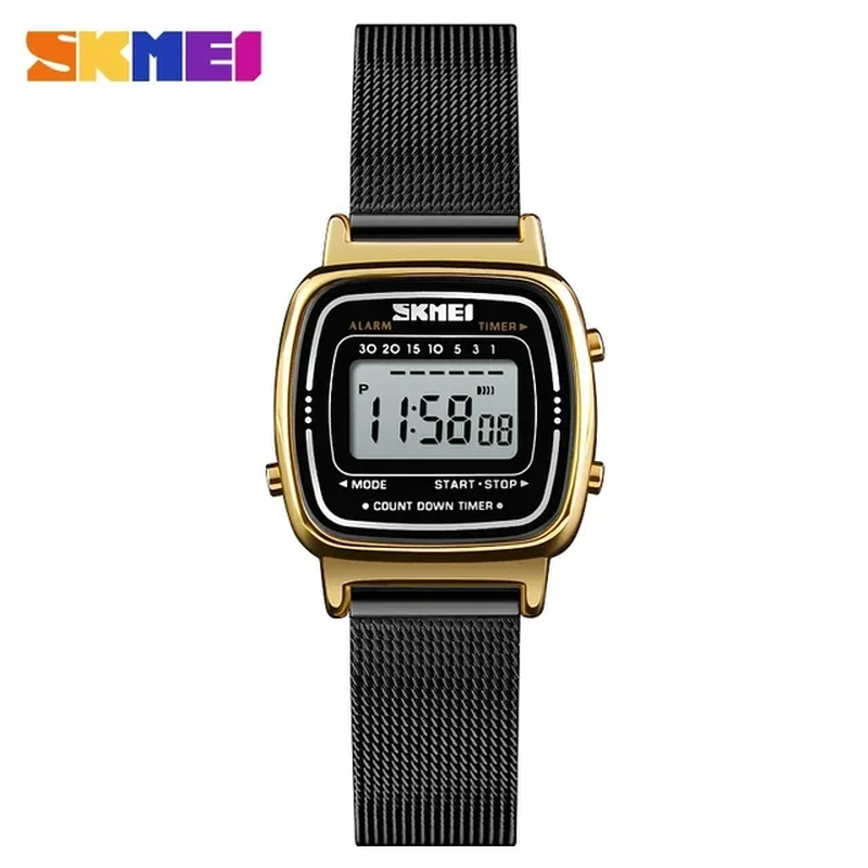 3Bar Waterproof Ladies Watches Small Dial Digital Watch Fashion Sport Watch