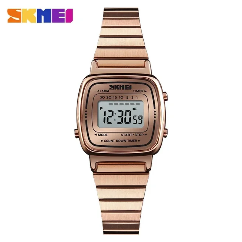 3Bar Waterproof Ladies Watches Small Dial Digital Watch Fashion Sport Watch