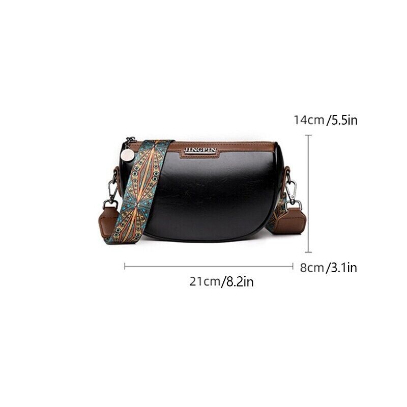 Womens Handbag Work Bag Ladies Cross Body Messenger Leather Fashion Shoulder Bag