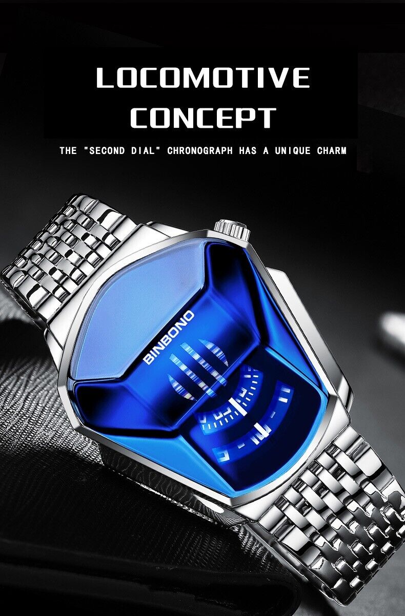 Boys Unique Top Brand Luxury Sport Watch Black Wrist Watches Wristwatch Gift