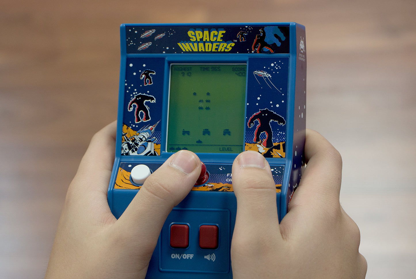 Arcade Classics Handheld Space Invaders Retro Mini Arcade Game