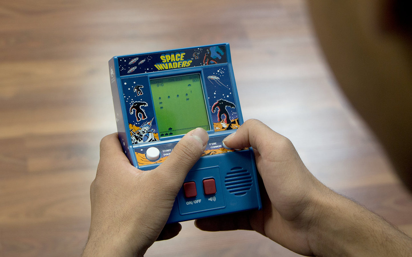 Arcade Classics Handheld Space Invaders Retro Mini Arcade Game