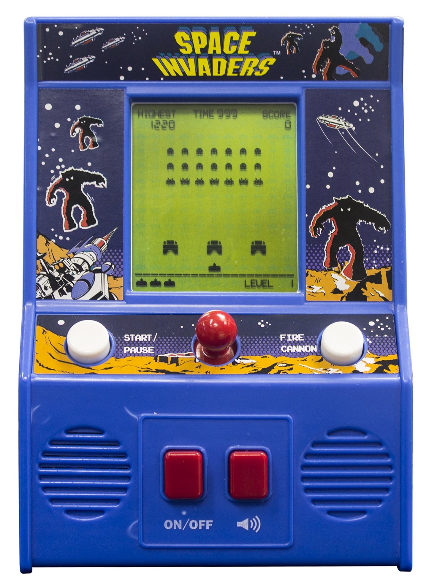 Arcade Classics Handheld Space Invaders Retro Mini Arcade Game