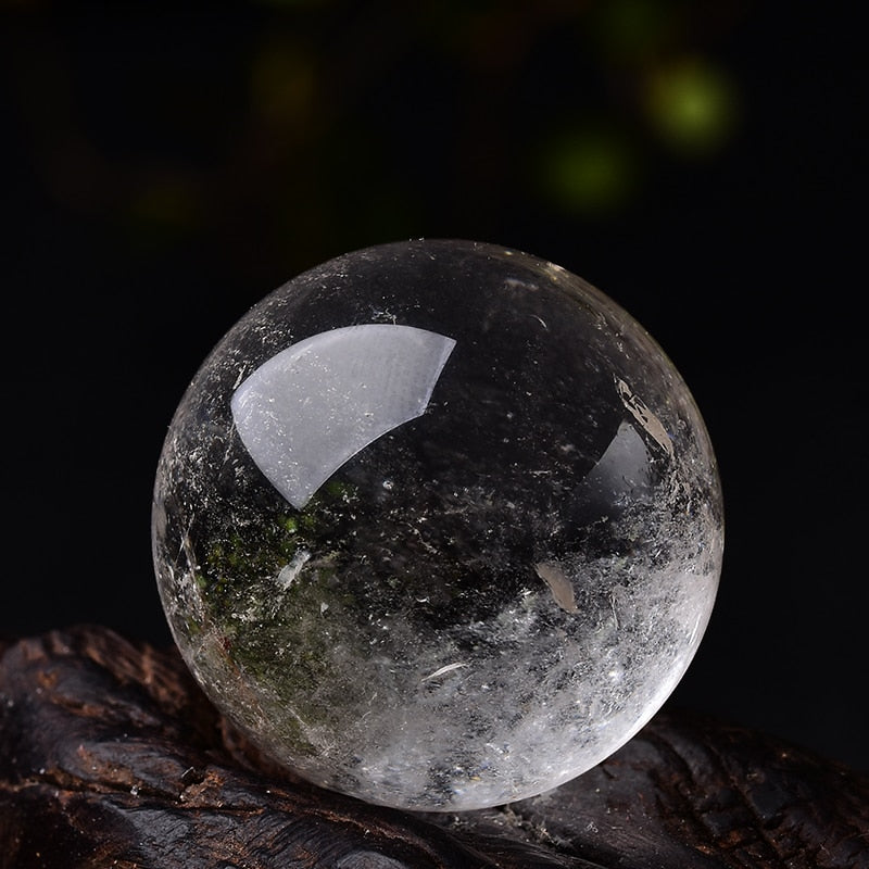 1PC Natural Stone Crystal Quartz Ball Rock Mineral Healing Massage Ball Reiki Meditation Energy Stone Home Decor - Bonnie Lassio