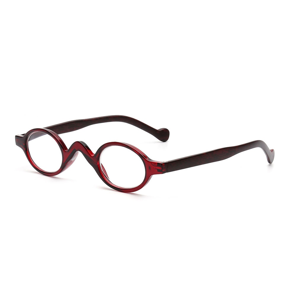 JM Vintage Personality Round Reading Glasses Spring Hinge Women Men Magnifier Presbyopic Diopter - Bonnie Lassio