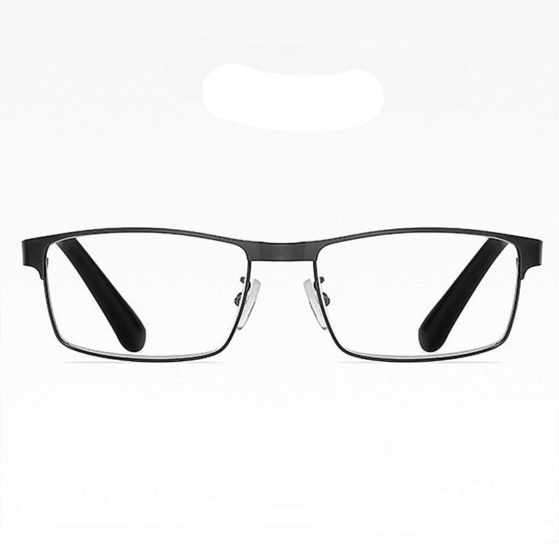 YOOSKE Stainless Steel Men Business Reading Glasses - Bonnie Lassio