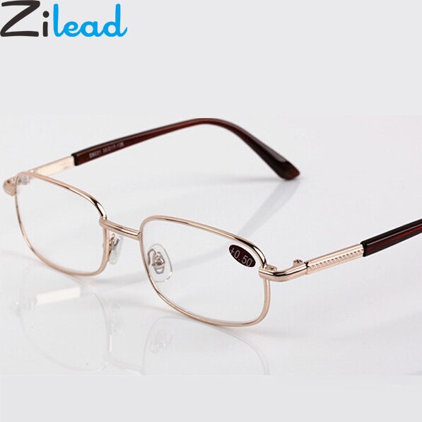 Zilead Men Glass Reading Glasses Presbyopic Eyewear0.5 0.75 1.0 1.25 1.5 2.0 2.25 2.5 2.75 3.0 3.25 3.5 3.75 4.0 4.5 5.0 Unisex - Bonnie Lassio