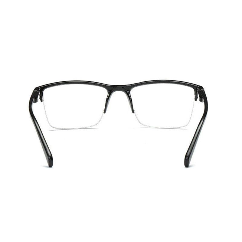 Ahora Ultralight Square Half Frame Reading Glasses Presbyopic Glasses Men Women +0.25 0.5 0.75 1 1.25 1.5 1.75 2 2.25 2.5 2.75 3 - Bonnie Lassio