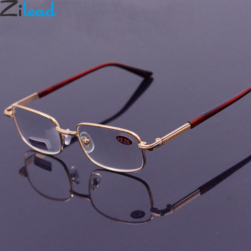 Zilead Men Glass Reading Glasses Presbyopic Eyewear0.5 0.75 1.0 1.25 1.5 2.0 2.25 2.5 2.75 3.0 3.25 3.5 3.75 4.0 4.5 5.0 Unisex - Bonnie Lassio