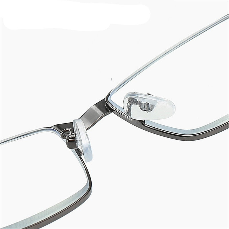 YOOSKE Stainless Steel Men Business Reading Glasses - Bonnie Lassio