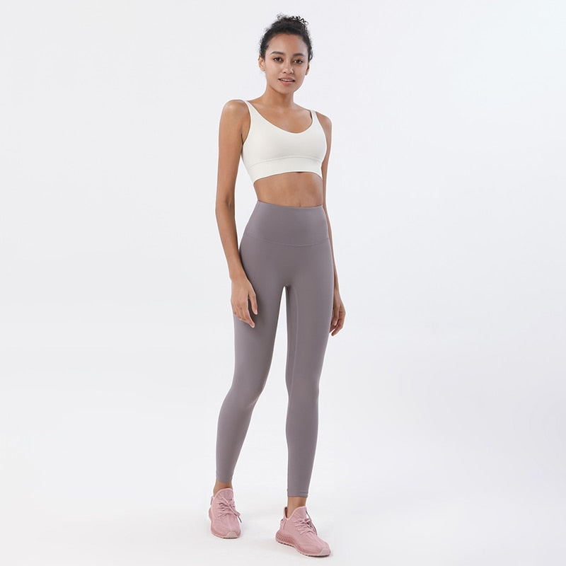 SOISOU Nylon Women's Yoga Set Sports Exercise Bra Leggings - Bonnie Lassio