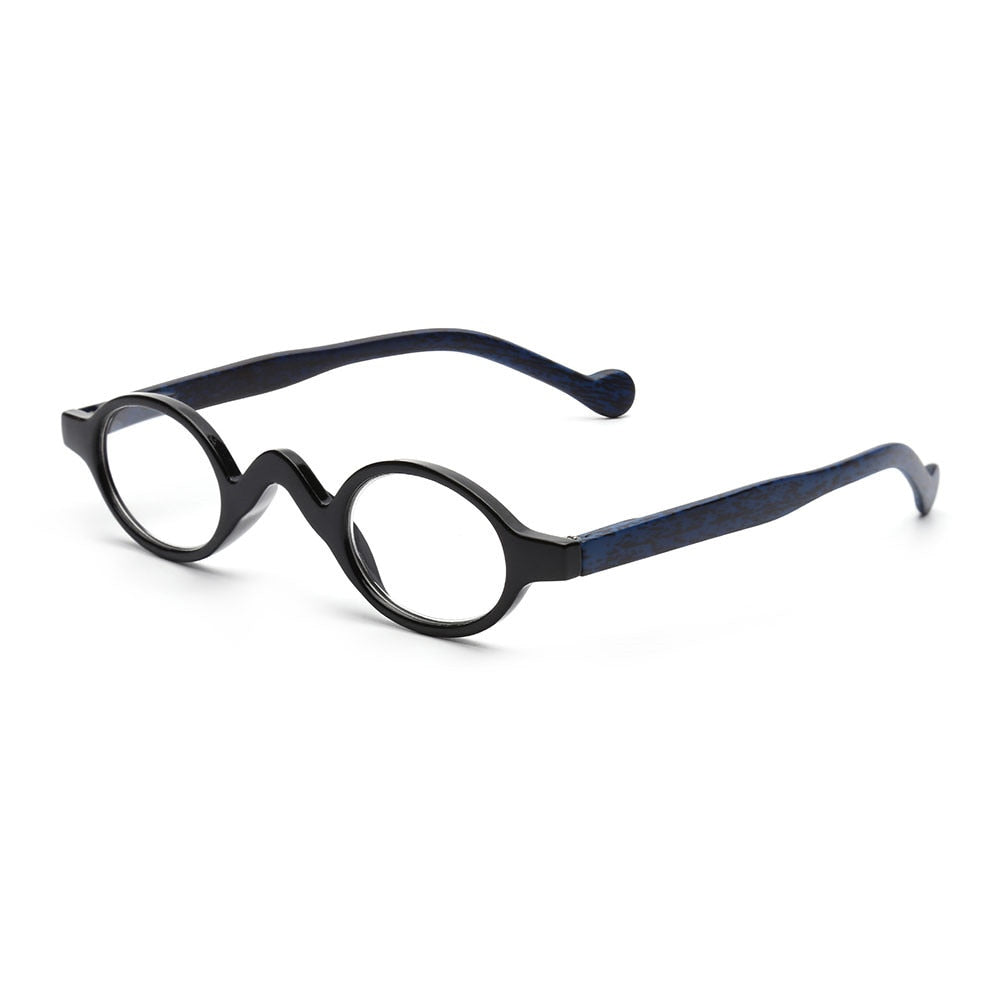 JM Vintage Personality Round Reading Glasses Spring Hinge Women Men Magnifier Presbyopic Diopter - Bonnie Lassio