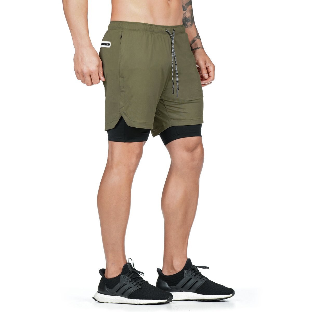 Lightweight Breathable Men's Running Shorts with Pockets for Gym and Fitness Training - Bonnie Lassio