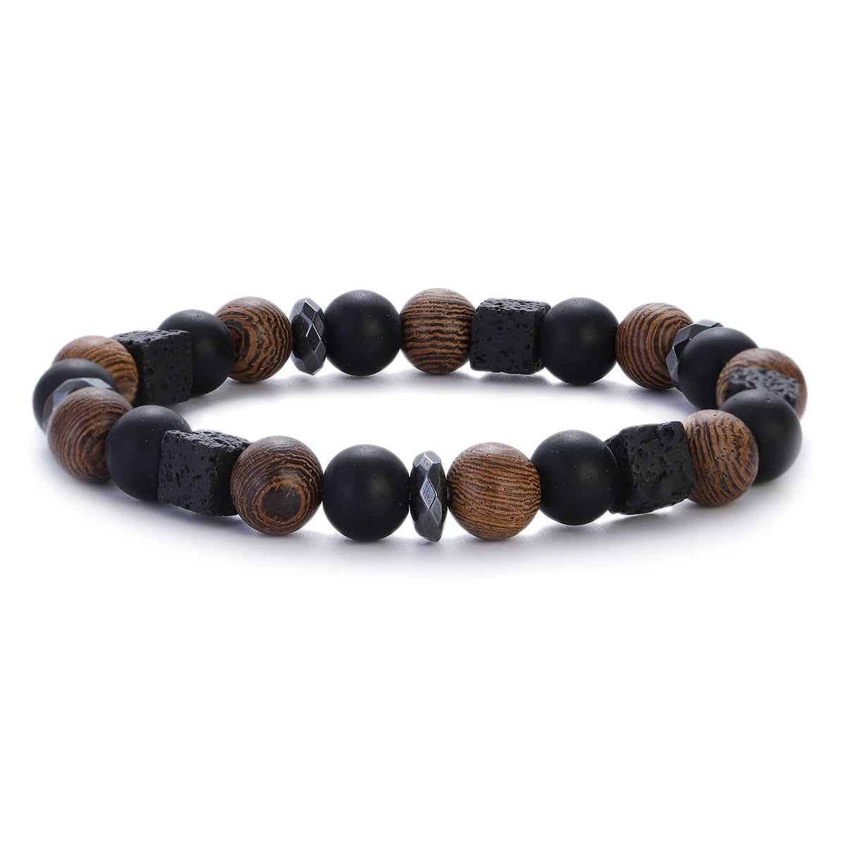 Natural Wood Beads Bracelets Meditation And Prayer - Bonnie Lassio