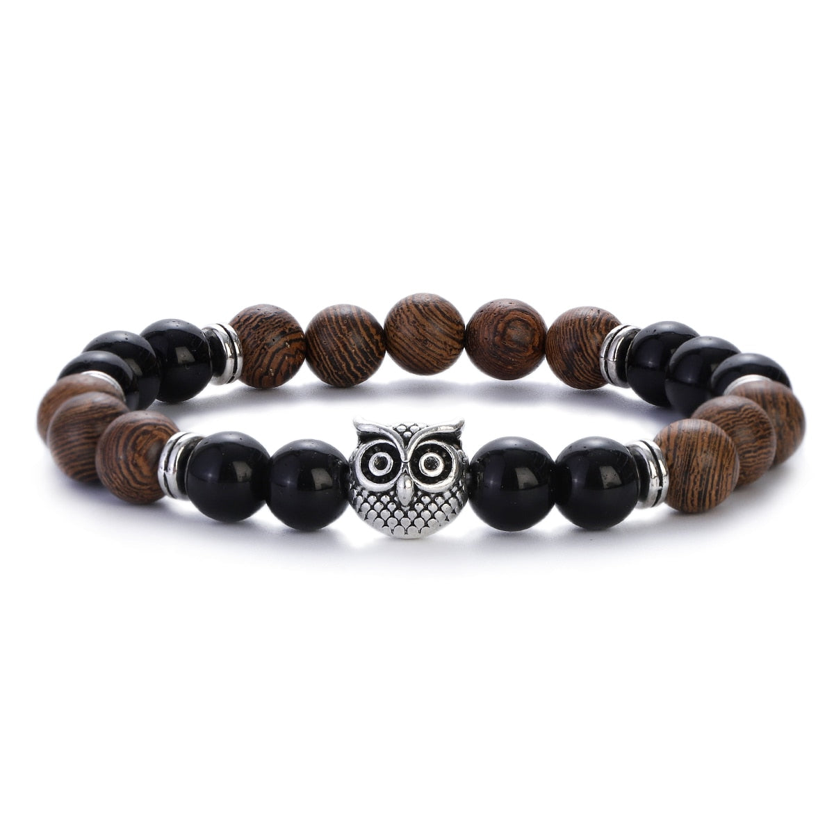 Natural Wood Beads Bracelets Meditation And Prayer - Bonnie Lassio