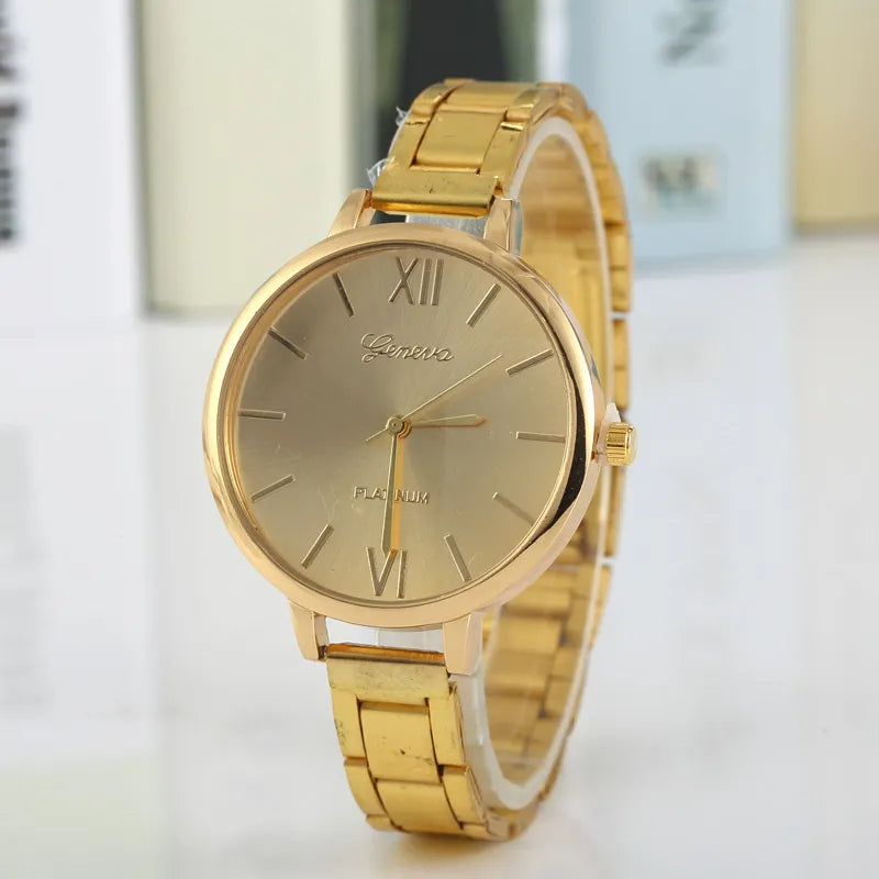 6pcs Set Luxury Women Watches Set Bracelet Wristwatches Fashion Ladies Quartz Watch Dress Female Clock Montre Relogio Feminino - Bonnie Lassio