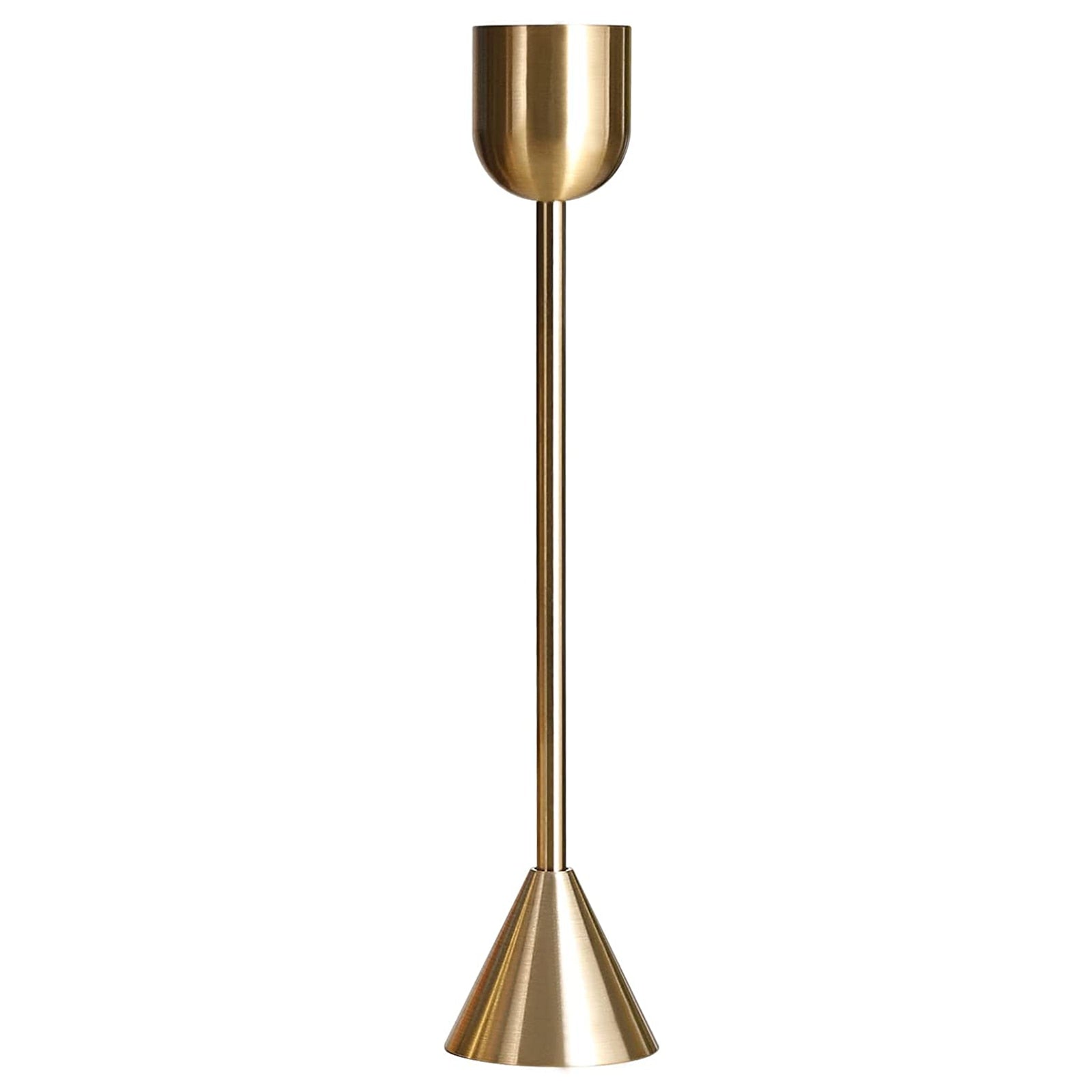 Gold Candle Holder Metal Candlestick for Wedding Room Table Candle Stand Christmas New Year Bar Party Decoration - Bonnie Lassio