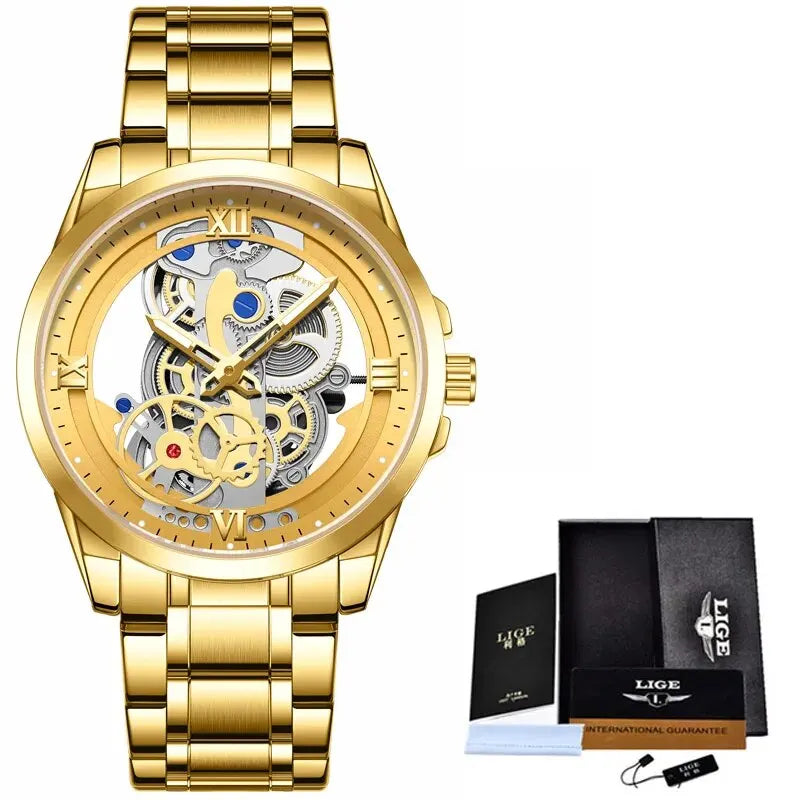 Mens Fashion Hollow Watch - Bonnie Lassio