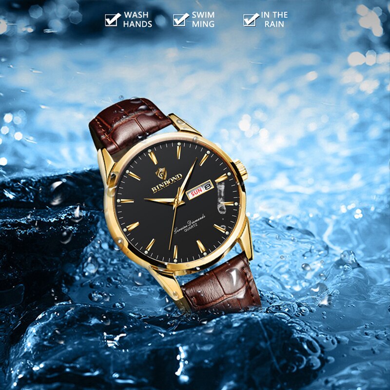 2023 Mens Watches Fashion Ultra Thin Watch Man Waterproof Date Quartz WristWatch for Men Business Male Clock Relogio Masculino - Bonnie Lassio