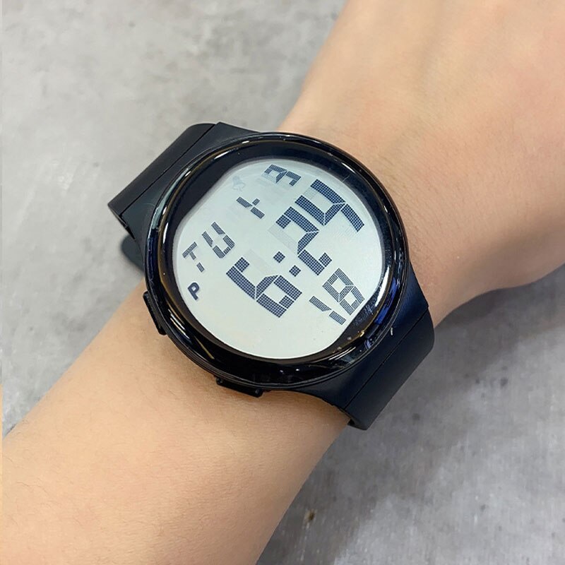 SANDA Big Numbers Full Size Digital Watch Easy to Read 5ATM Waterproof Sport Watches Spherical design Watch For Men Dropshipping - Bonnie Lassio