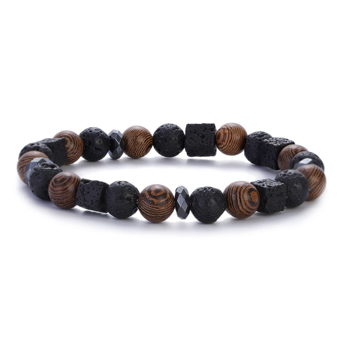 Natural Wood Beads Bracelets Meditation And Prayer - Bonnie Lassio