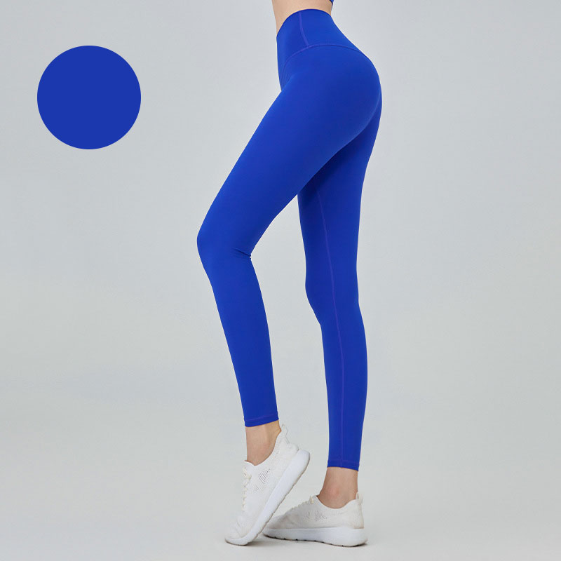 Women's Leggings Soft Yoga Pants Nylon and Spandex No Front Seam. Very Lightweight. Side Pocket - Bonnie Lassio