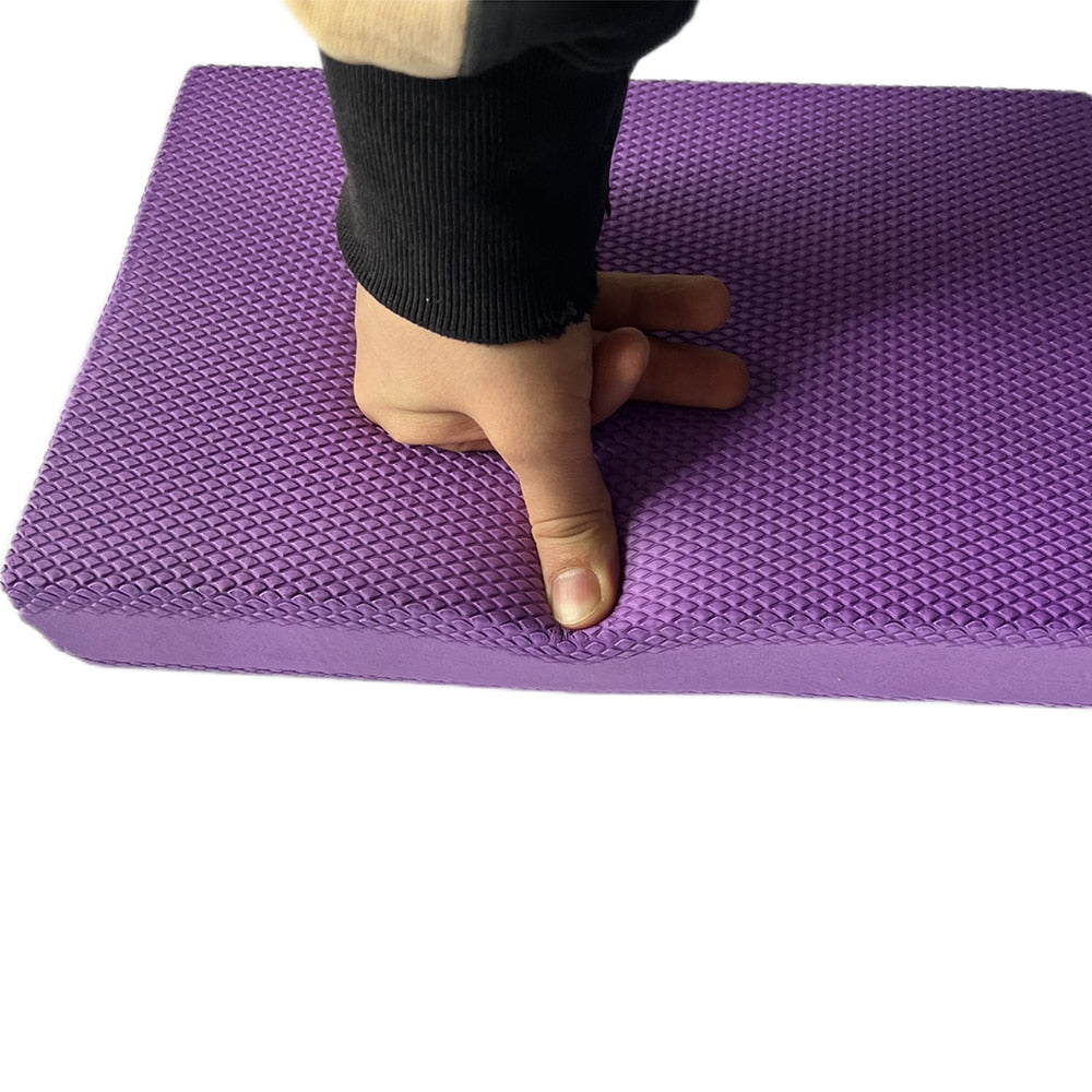 Foam Balanced Yoga Cushion Waist Training TPE Balance Pad Ankle Knee Rehabilitation Physical Therapy Balancing Training Mat - Bonnie Lassio