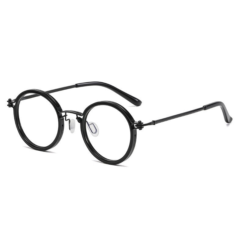 Men Reading Glasses Metal Square Full Frame Reading Glasses Women Magnifying High Definition Presbyopic Eyewear +0 To +4.0 - Bonnie Lassio