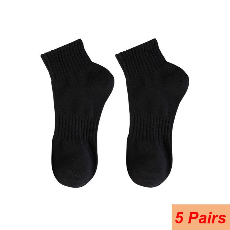 5 Pairs Of Women's Soft Cotton Socks Autumn Winter Fashion - Bonnie Lassio