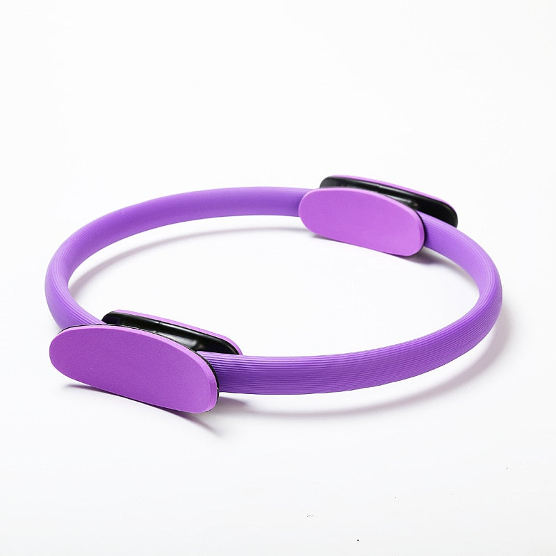 Yoga Fitness Ring Circle Pilates Women Girl Exercise Home Resistance Elasticity Yoga Ring Circle Gym Workout Pilates Accessories - Bonnie Lassio