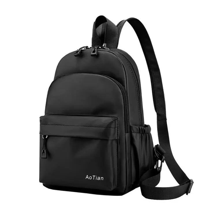 New Designer Fashion Men Backpack Mini Soft Touch Multi-Function Small Backpack Male Shoulder Bag Men Purse travel bags mochilas - Bonnie Lassio