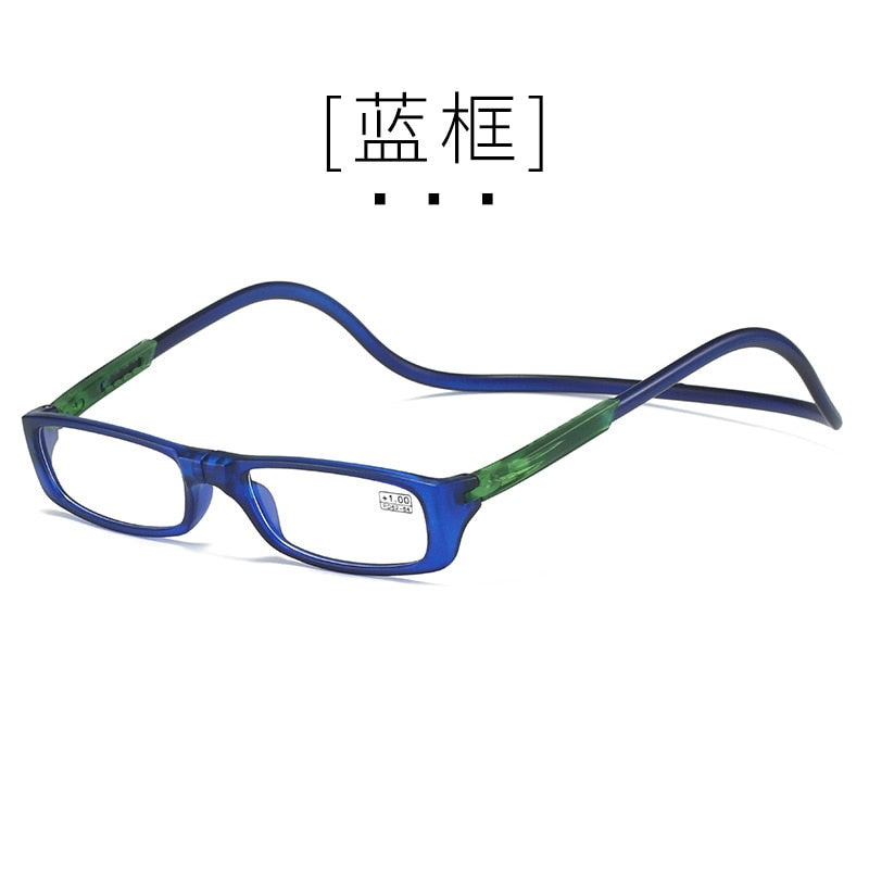 Presbyopic Glasses Presbyopia Protection Goggles Stone Man Mirror Transparent Acetate Rotatable Eye Wholesale Strong Magnetic - Bonnie Lassio