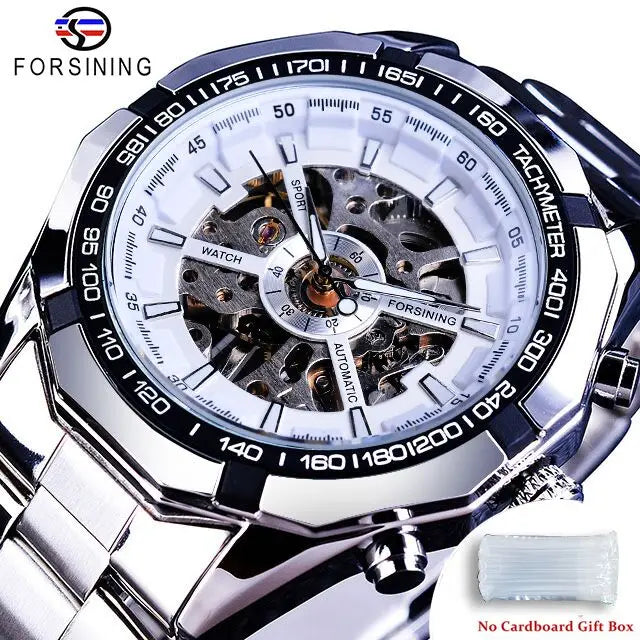 Stainless Steel Waterproof Mens Skeleton Watches - Bonnie Lassio