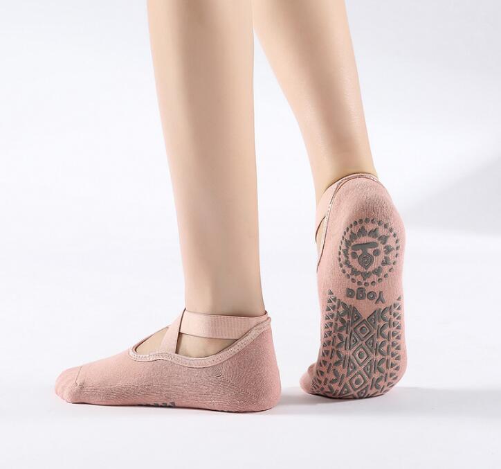 WomenS Non-Slip Cotton Sock Ideal for Pilates Ballet Dance - Bonnie Lassio