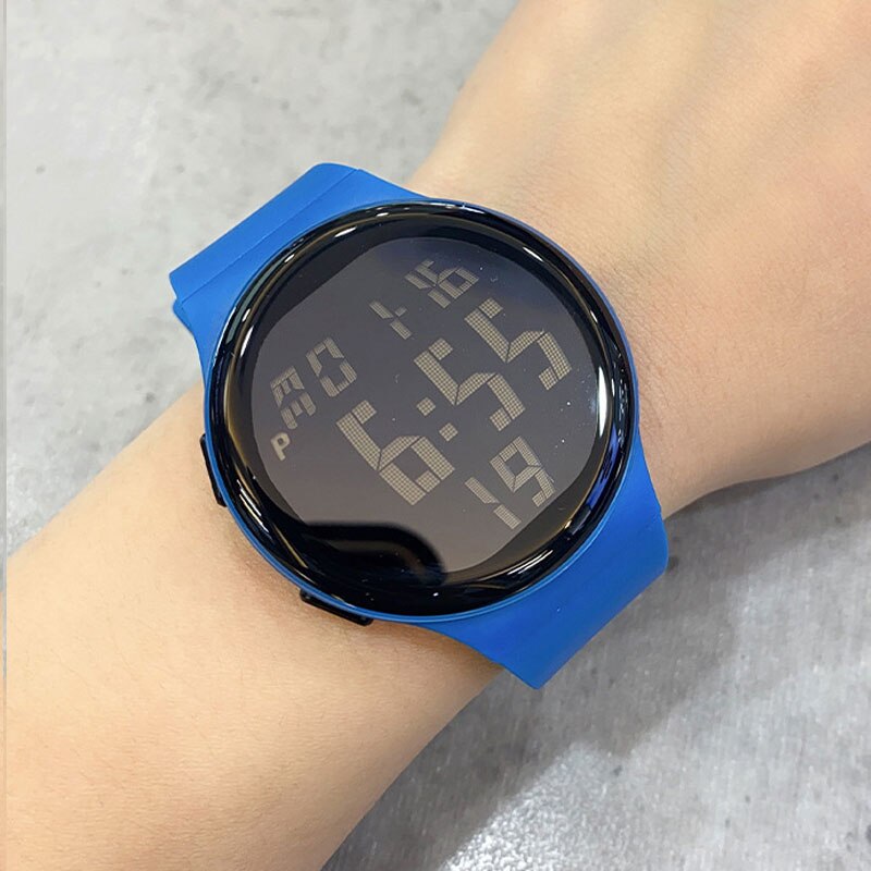 SANDA Big Numbers Full Size Digital Watch Easy to Read 5ATM Waterproof Sport Watches Spherical design Watch For Men Dropshipping - Bonnie Lassio