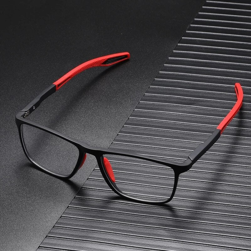 Reading Glasses Men Fashion Blue Light Blocking Prescription Glasses TR90 Ultralight Outdoor Sport Presbyopic Eyeglasses 0~ +400 - Bonnie Lassio