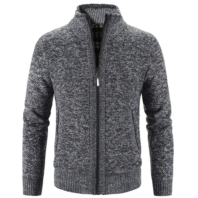 New Spring Autumn Knitted Sweater Men Fashion Slim Fit Cardigan Men Causal Sweaters Coats Solid Single Breasted Cardigan men - Bonnie Lassio