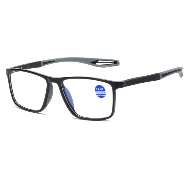 IENJOY Anti Blue Light Presbyopia TR90 Ultra Light Sports Wholesale Male Elderly Reading Glasses Anti-skid Presbyopia Glasses - Bonnie Lassio